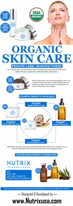 Organic Skin Care – Private Label Manufacturer