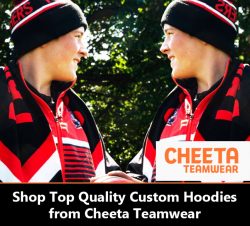 Shop Top Quality Custom Hoodies from Cheeta Teamwear