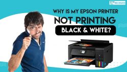 Why is My Epson Printer not Printing Black & White?