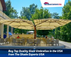 Buy Top Quality Giant Umbrellas in the USA from The Shade Experts USA