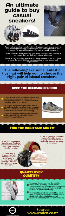 Wear sneakers anywhere you go
