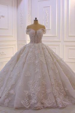 Hochzeitskleider Prinzessin Spitze | Extravagante Brautkleider online