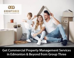 Get Commercial Property Management Services in Edmonton & Beyond from Group Three