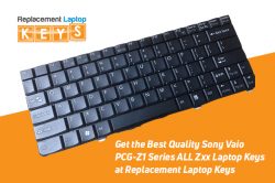 Get the Best Quality Sony Vaio PCG-Z1 Series ALL Zxx Laptop Keys at Replacement Laptop Keys