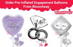 Order Pre-Inflated Engagement Balloons From BloonAway