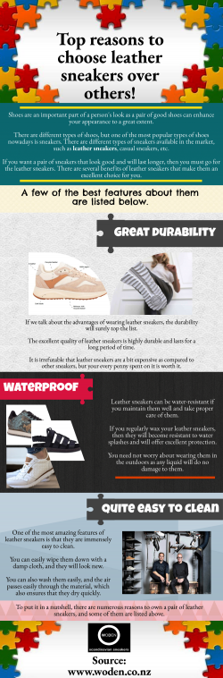 Benefits of buying leather sneakers