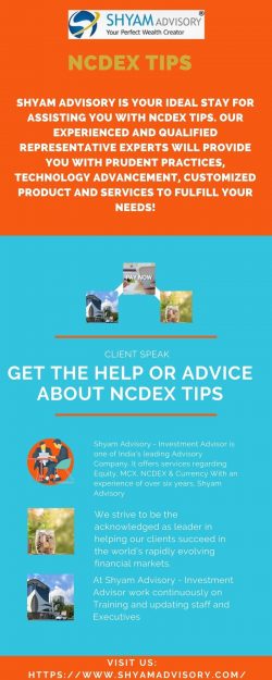 NCDEX Tips