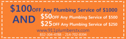 911 Plumbers Dallas TX