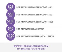 911 Drain Cleaning Dallas TX