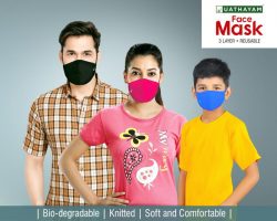 Face Mask – Colour – Pack of 3