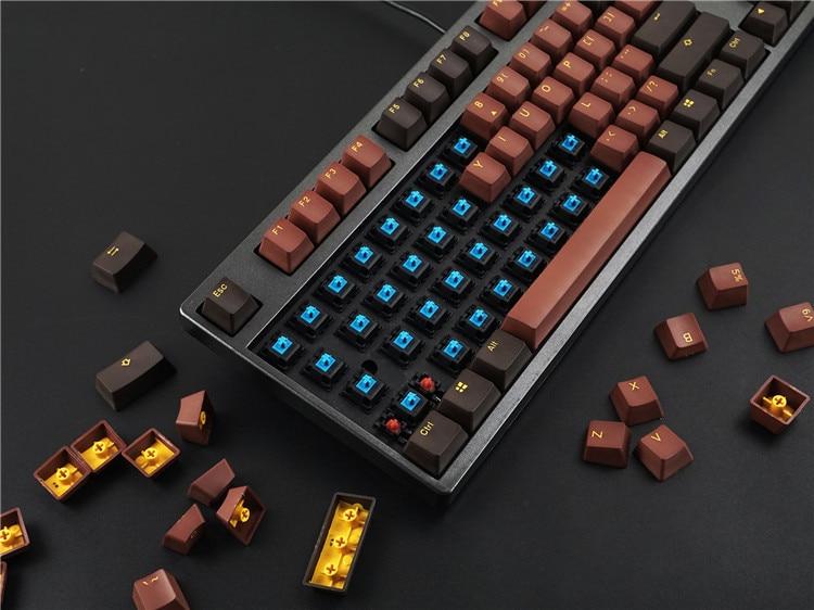 Akko X Ducky Two Color Key Cap Mechanical Keyboard | Shop For Gamers