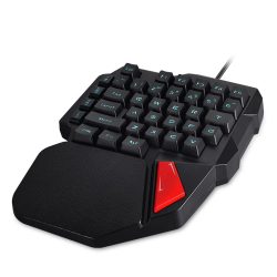 AVATTO 38-Key Single Hand USB Backlit Keyboards | Shop For Gamers