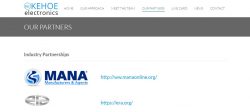 KE manufacturers USA