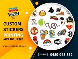 Custom Sticker Printing Melbourne – Print Quick