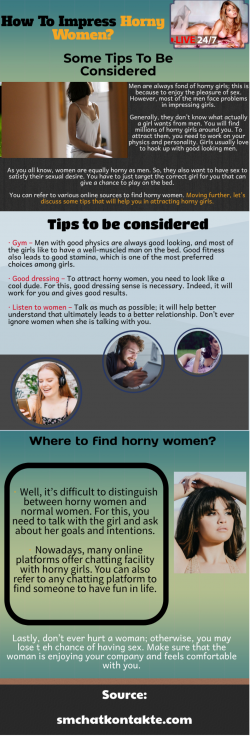 From Where To Find Horny Women?