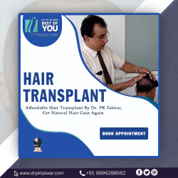 Hair Transplant Cost in Delhi