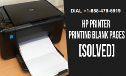 How to fix the HP printer printing blank page