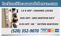 Locksmith Casas Adobes AZ (520) 352-9070