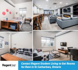 Contact Regent Student Living to Get Rooms for Rent in St Catharines, Ontario