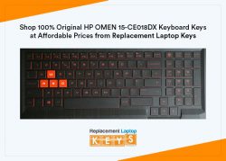 Shop 100% Original HP OMEN 15-CE018DX Keyboard Keys at Affordable Prices from Replacement Laptop ...