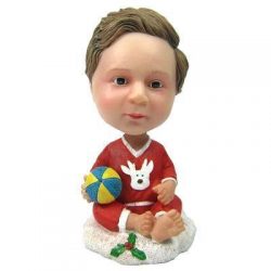 Custom Christmas Gift Baby Bobbleheads