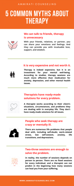 5 Common Myths About Therapy