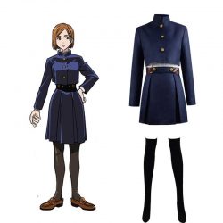 Jujutsu Kaisen Sorcery Fight Kugisaki Nobara Suit Outfit Cosplay Costume For Sale