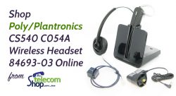 Shop Poly/Plantronics CS540 C054A Wireless Headset 84693-03 New from The Telecom Shop PTY Ltd