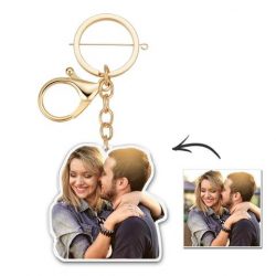 Custom Photo Keychain Your Photo Gift for Him