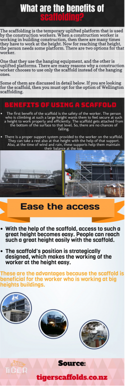 Important Information About Industrial scaffolding