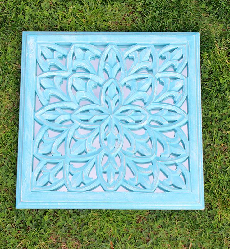 Carved Wooden Wall Decor