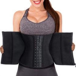 Women Latex Rubber Waist Trainer