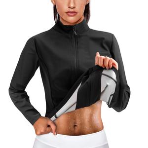 Black Trench Coat Hot Sweating Jacket With Side Pocket For Women – Nebility