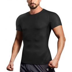 Men Workout Slimming Compression Shirt