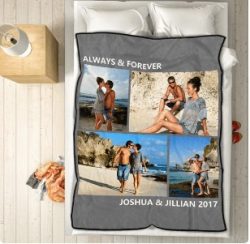 custom photo blankets