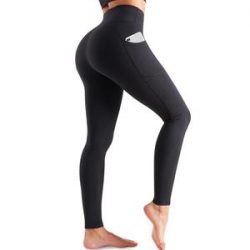 High Elasticity High Waist Yoga Pants With Pockets For Women- Nebility