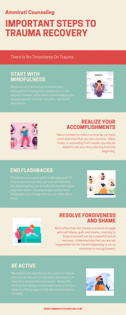 Important Steps to Trauma Recovery