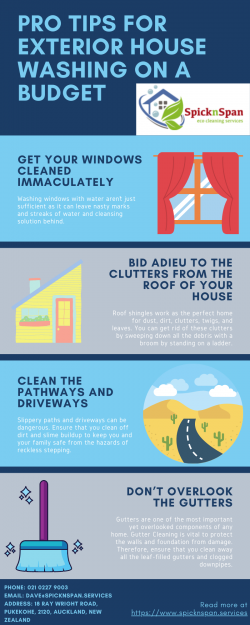 Pro Tips for Exterior House Washing on a Budget