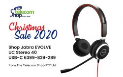 Shop Jabra EVOLVE 40 UC Stereo USB-C 6399-829-289 from The Telecom Shop PTY Ltd