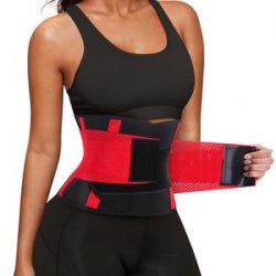 Velcro Workout Slimming Belt Stomach Waist Trainer For Women -Nebility