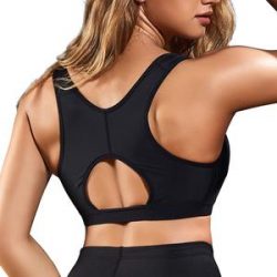 Women Post Surgical Front Zipper Closure Sport Support Bra – Nebility