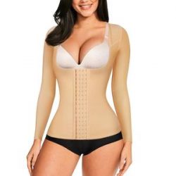 Nebility Women Tummy Control Upper Arm Shaper Post Surgical Compression Tops