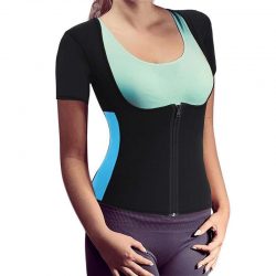 Women’s Neoprene Sauna Vest with Sleeves – BRABIC