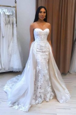 Designer Brautkleider A Linie | Hochzeitskleider Spitze