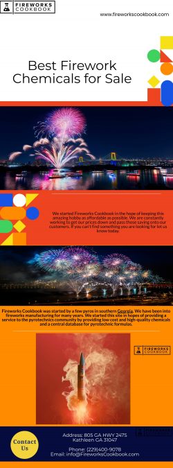 Best Firework Chemicals for Sale