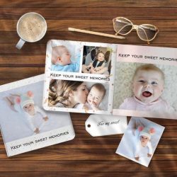 Custom Photo Book Online Design Photo Album For Newborn