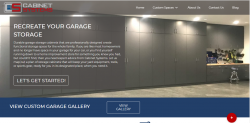 Garage cabinet systems