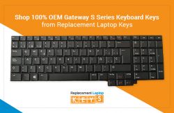 Shop 100% OEM Gateway S Series Keyboard Keys from Replacement Laptop Keys