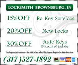 Locksmith Brownsburg IN