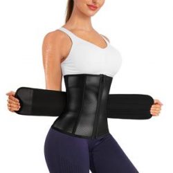 Nebility Women’s Waist Trainer Black & Breathable